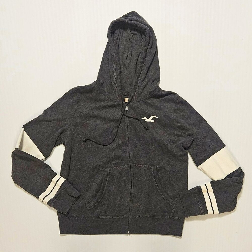 Hollister Hoodie Charcoal Gray Size Large NWOT